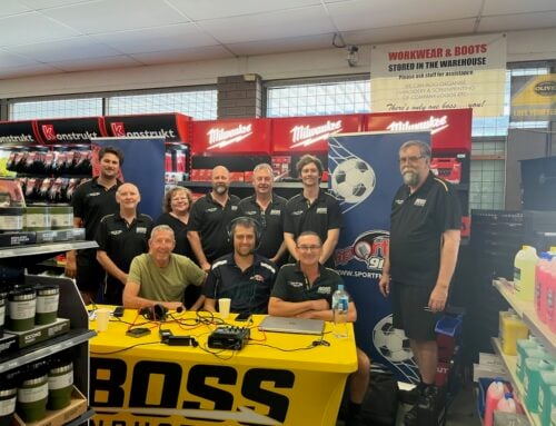 A Live Broadcast with SportFM 91.3!